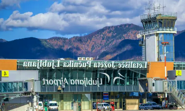 Ljubljana Jože Pučnik repülőtér