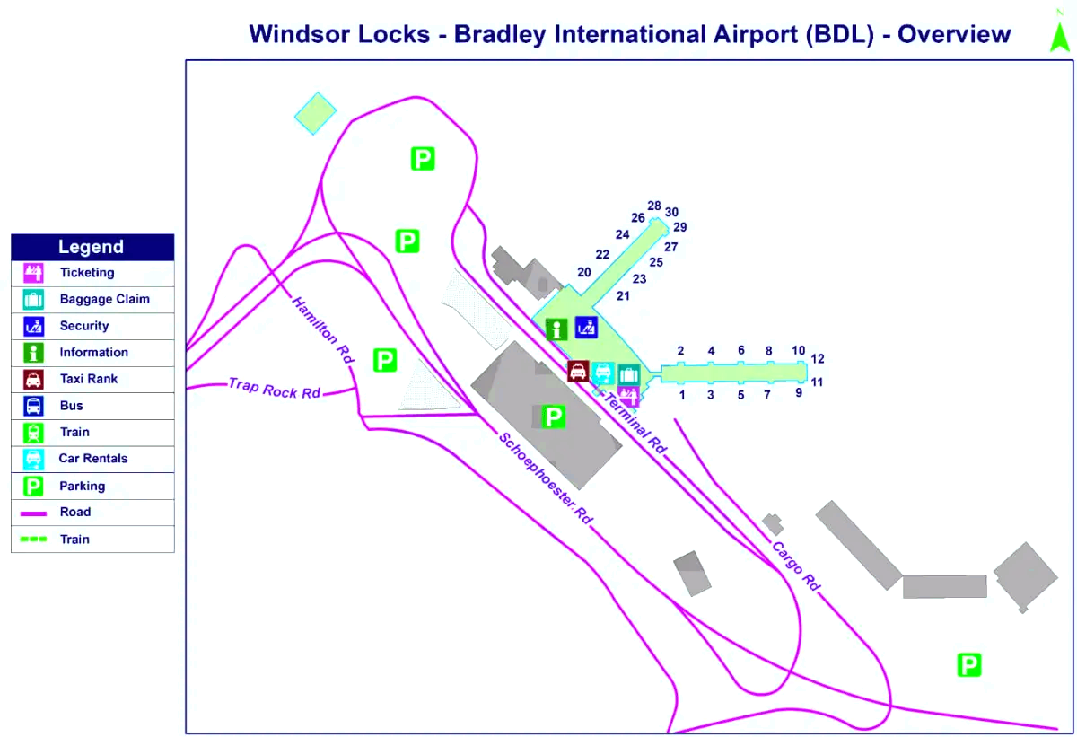 Bradley nemzetközi repülőtér