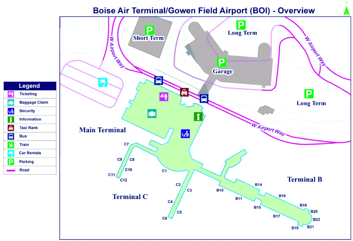 Boise Air Terminal repülőtér