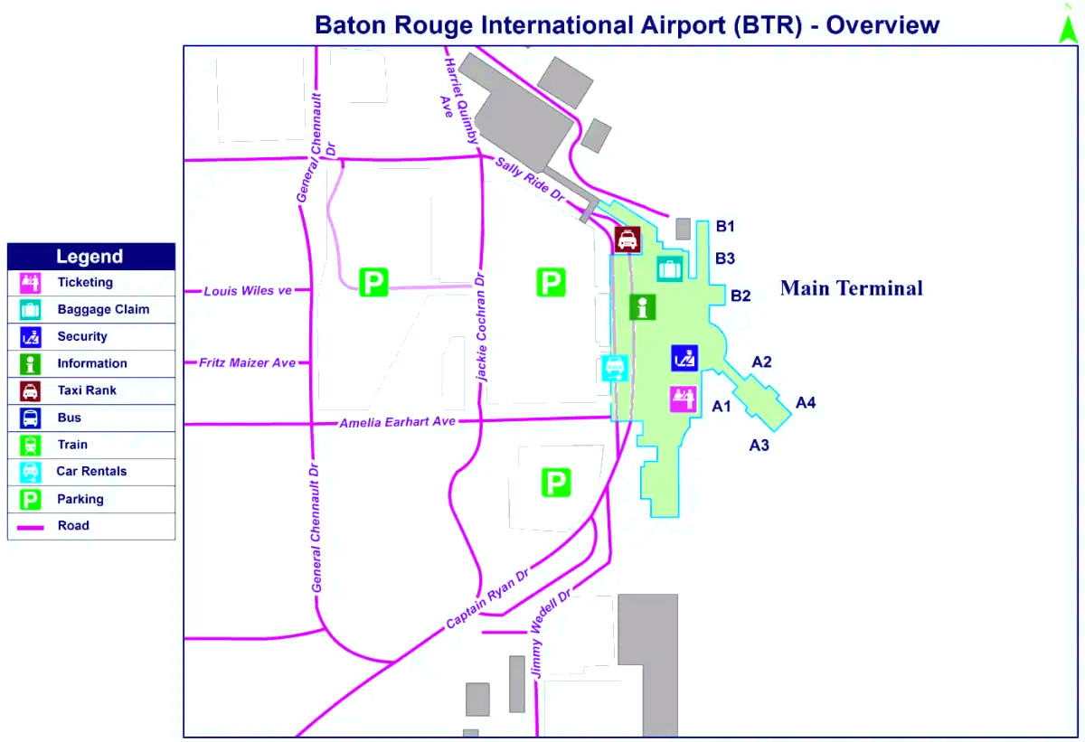 Baton Rouge Metropolitan repülőtér