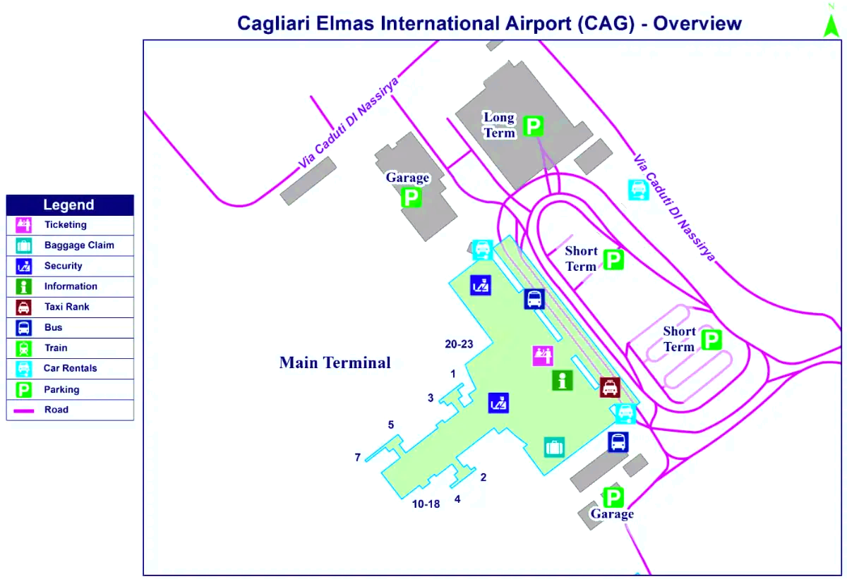 Cagliari Elmas repülőtér