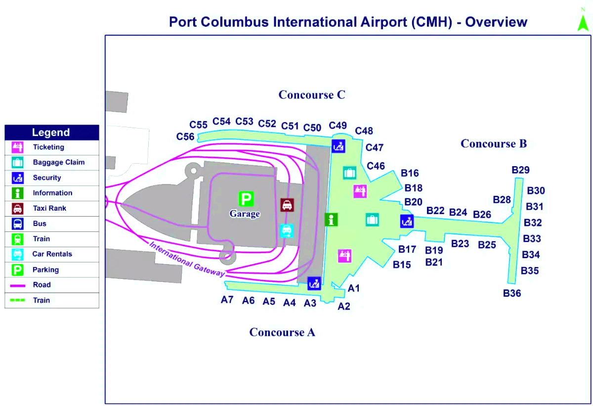 Port Columbus nemzetközi repülőtér