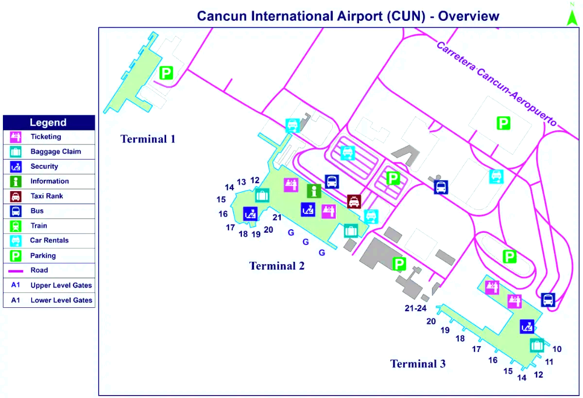 Cancúni nemzetközi repülőtér