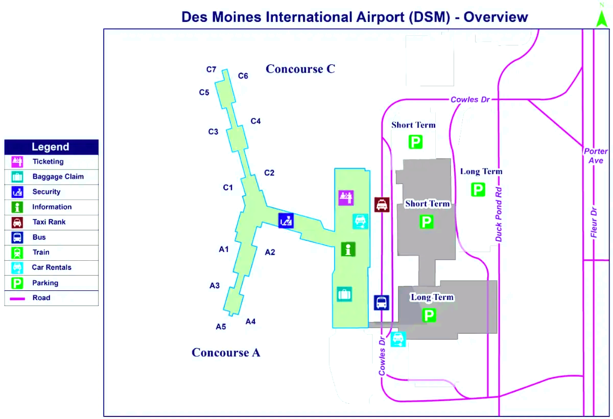 Des Moines nemzetközi repülőtér