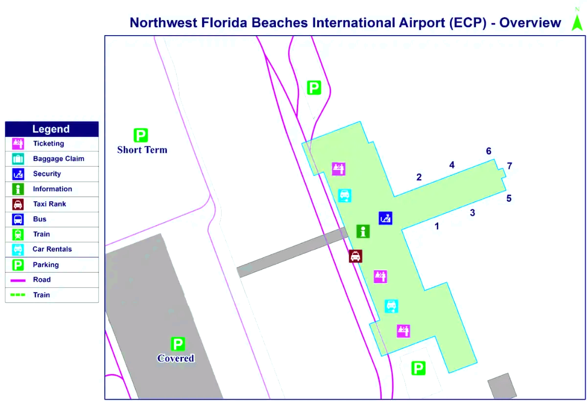 Northwest Florida Beaches nemzetközi repülőtér