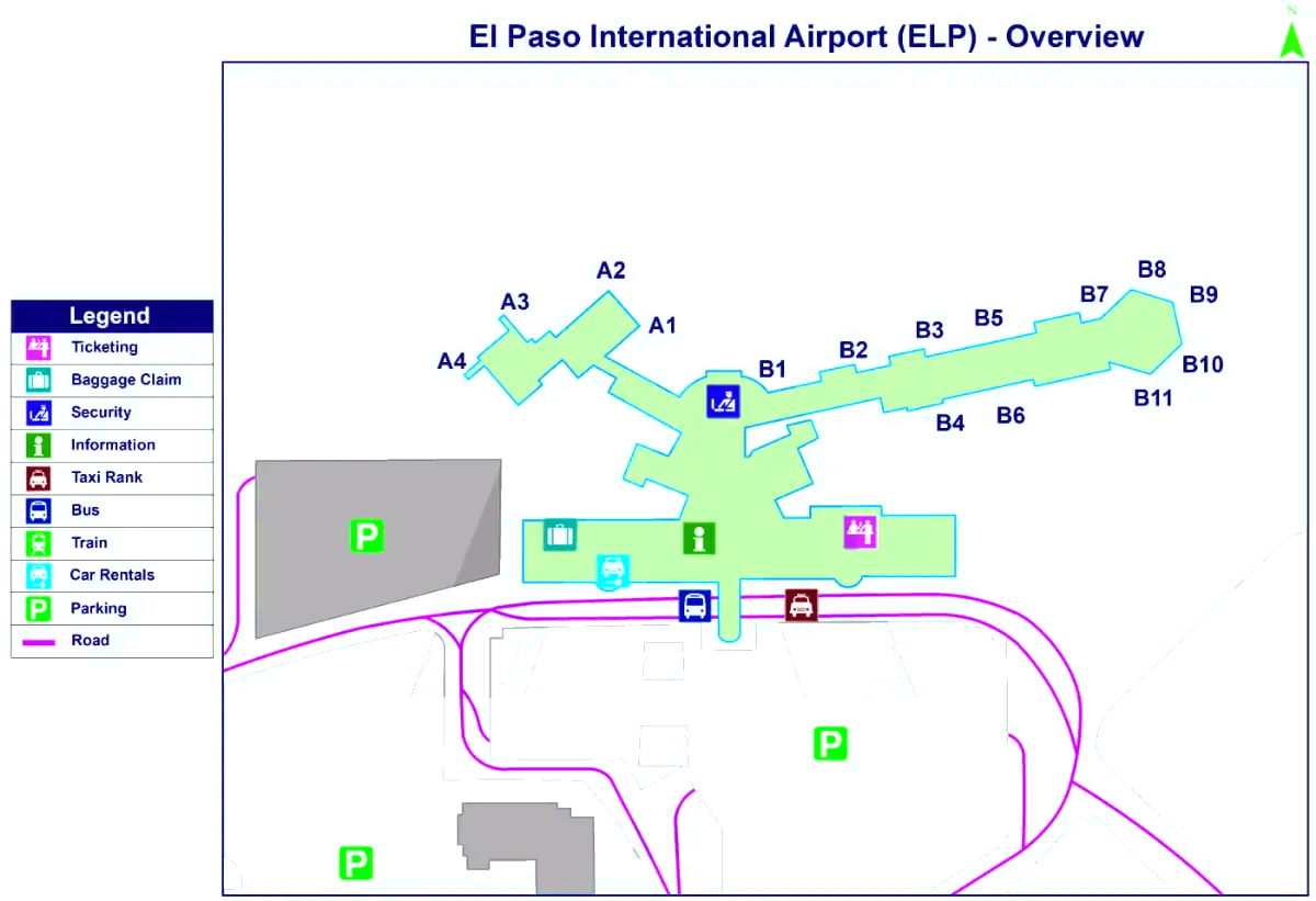 El Paso nemzetközi repülőtér