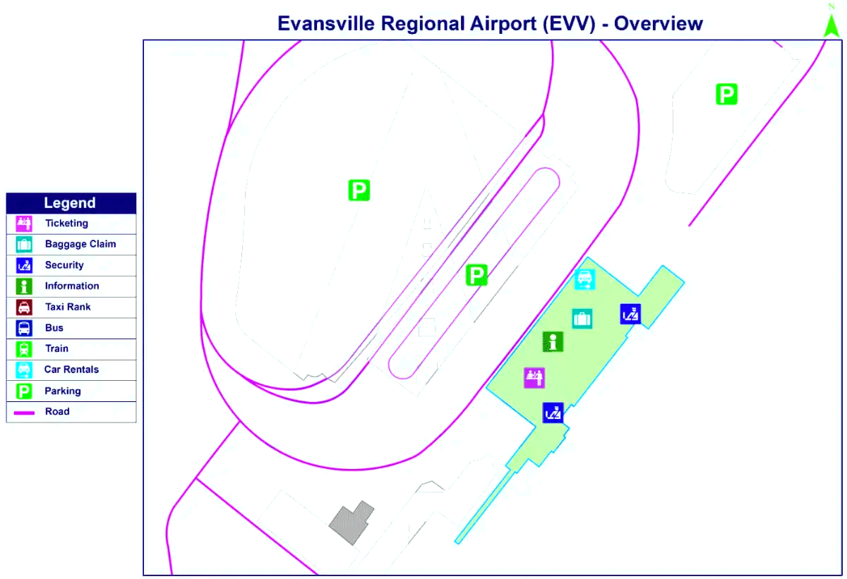 Evansville regionális repülőtér