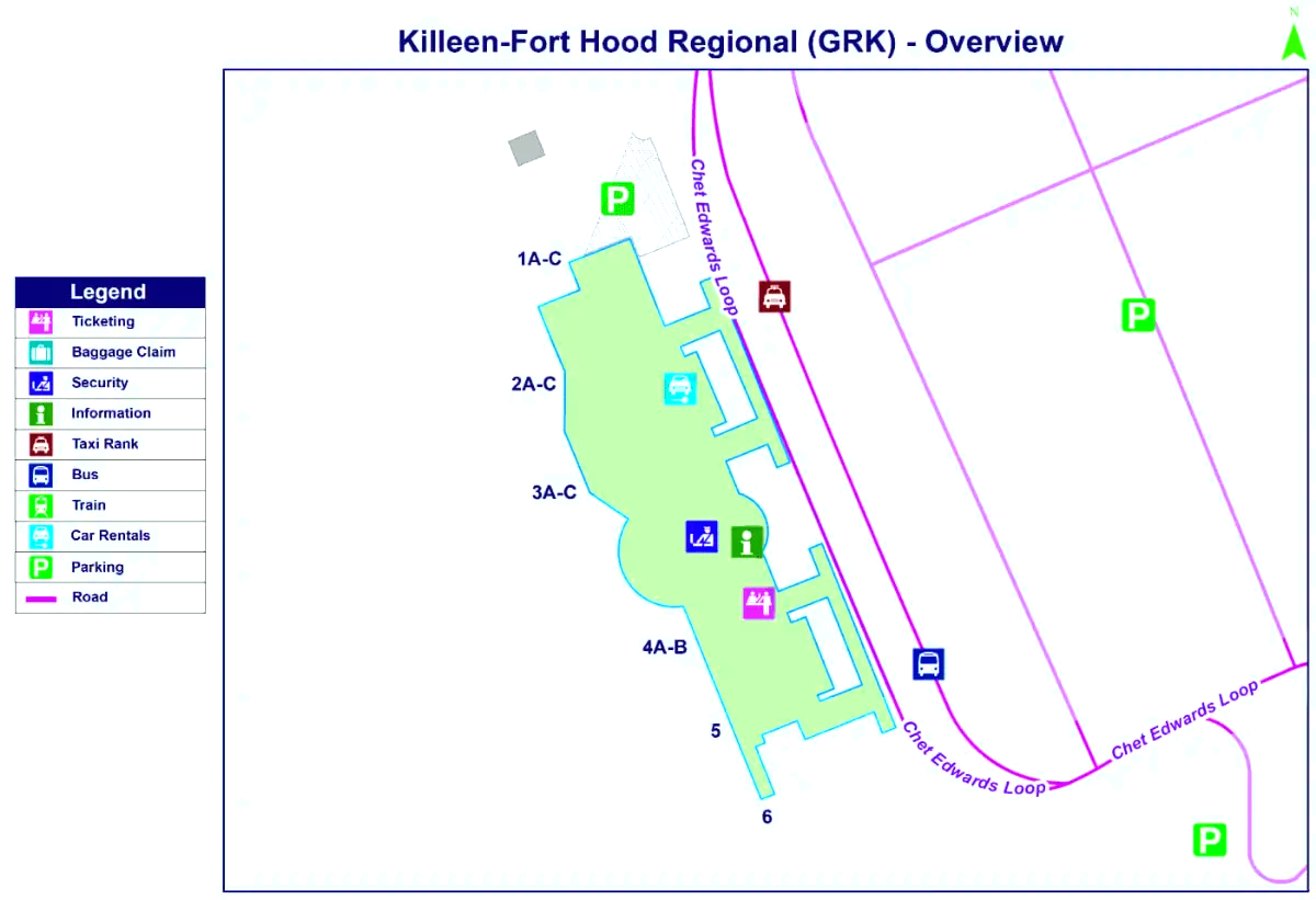 Killeen-Fort Hood regionális repülőtér