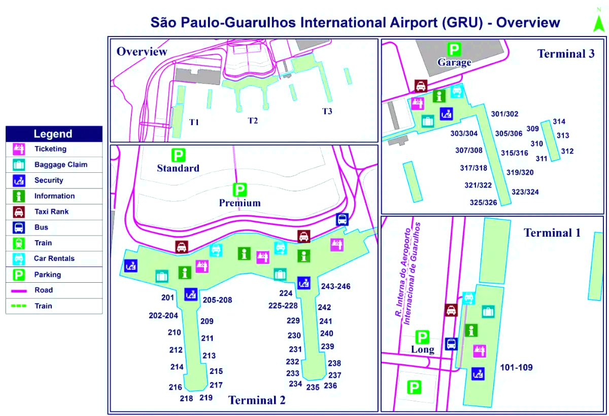 São Paulo/Guarulhos – André Franco Montoro kormányzó nemzetközi repülőtér