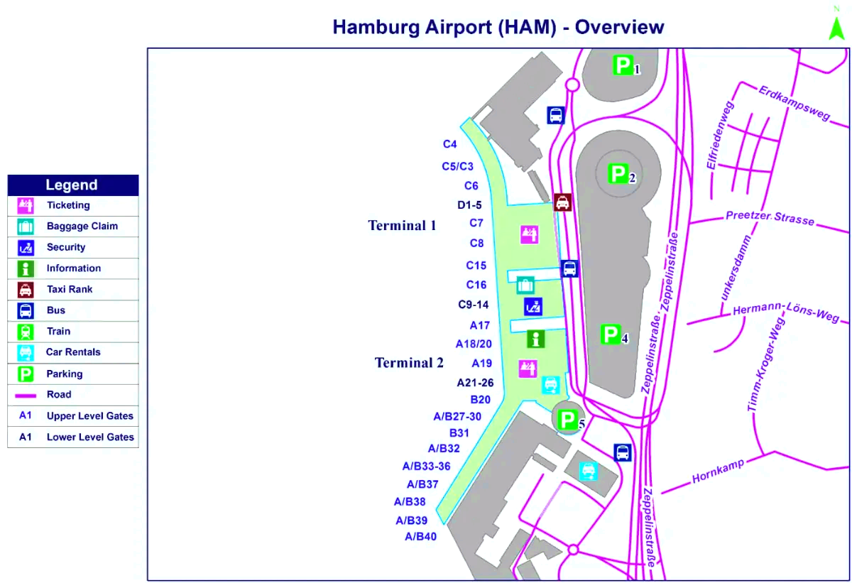 Hamburg repülőtere