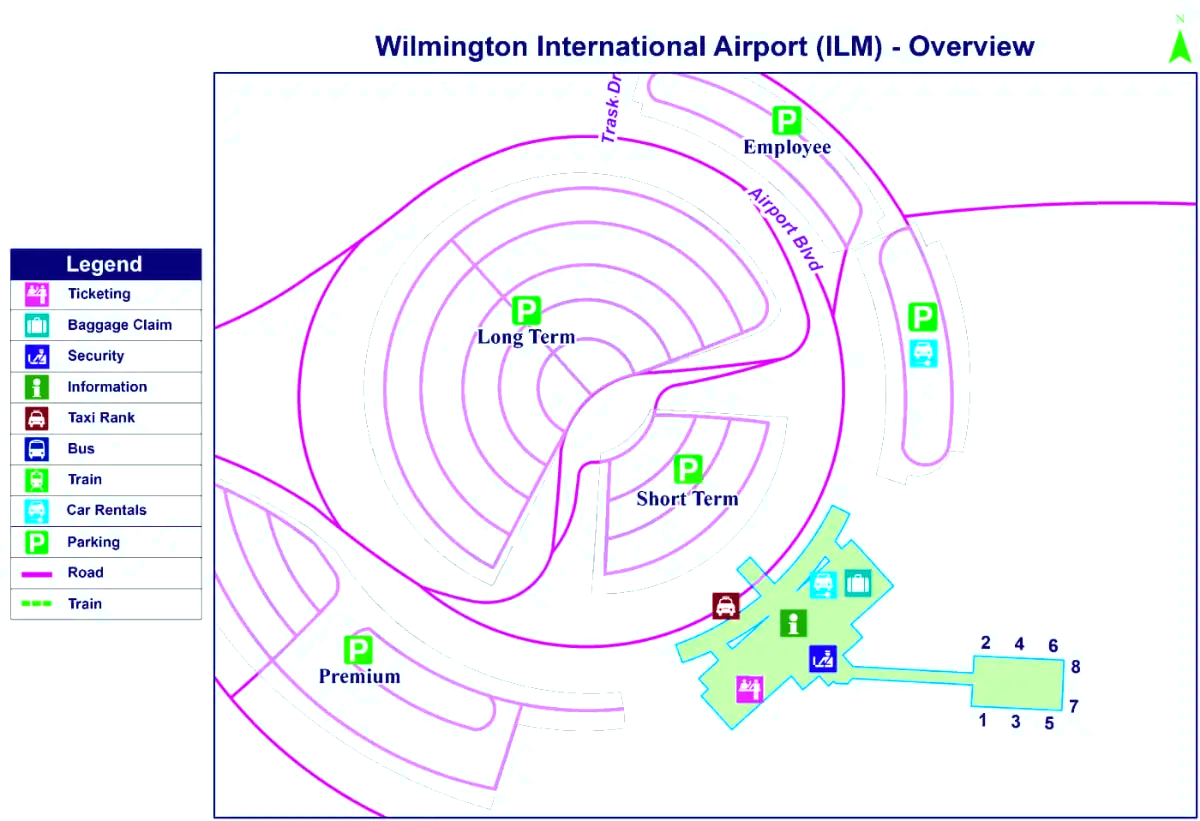 Wilmington nemzetközi repülőtér