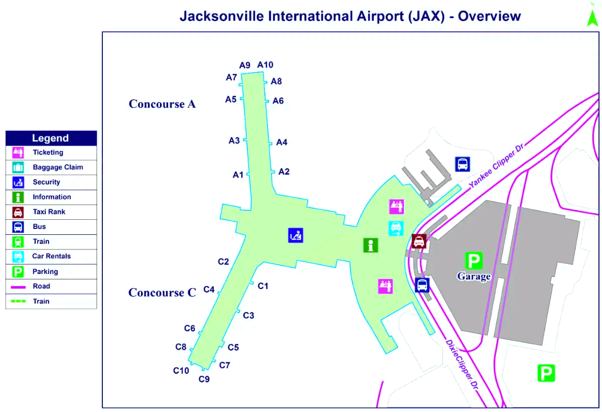 Jacksonville nemzetközi repülőtér