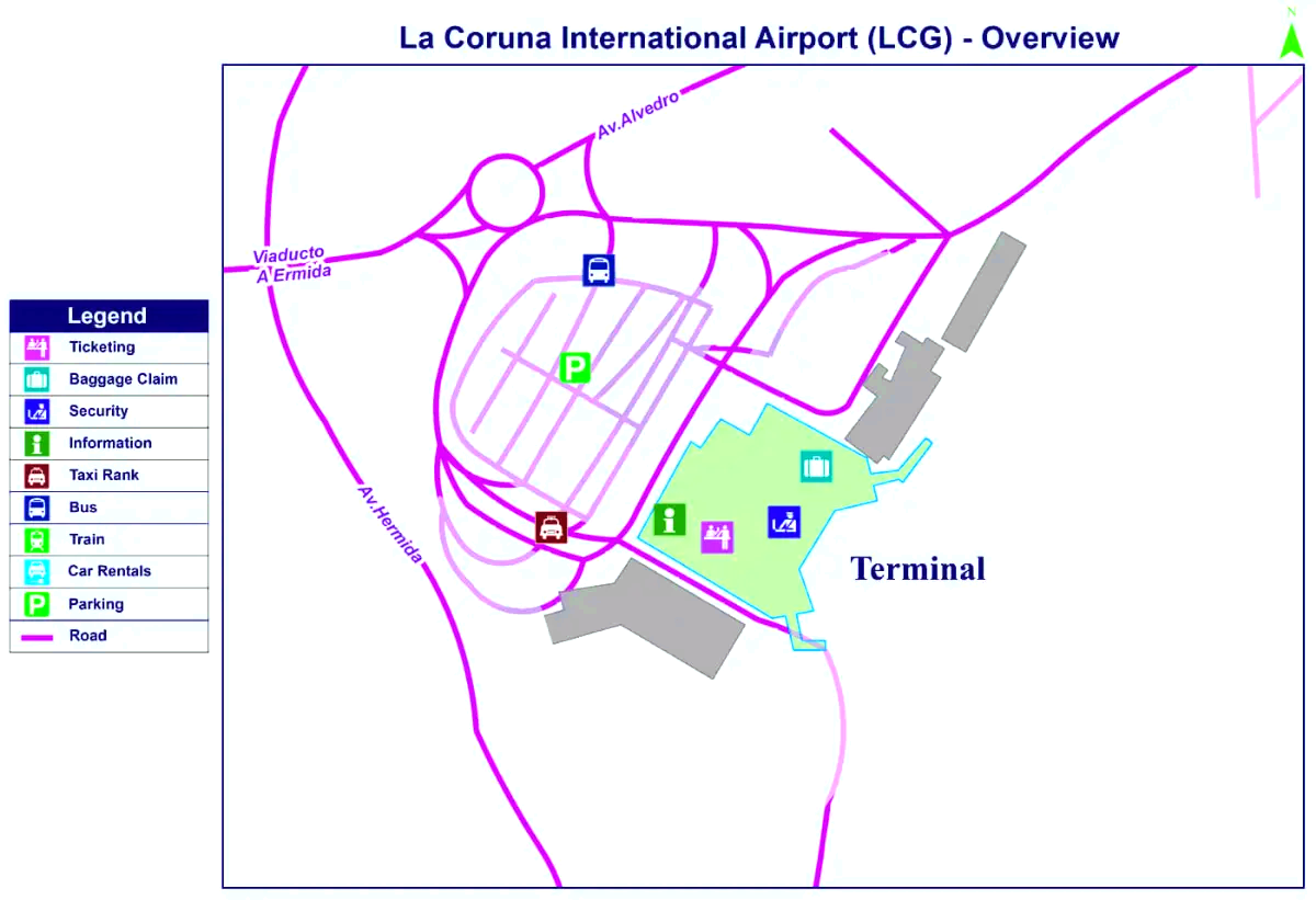Coruña repülőtér