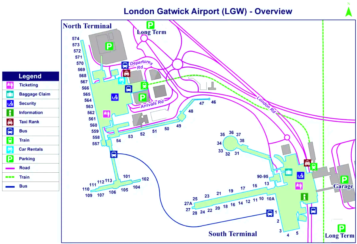 London Gatwick repülőtér