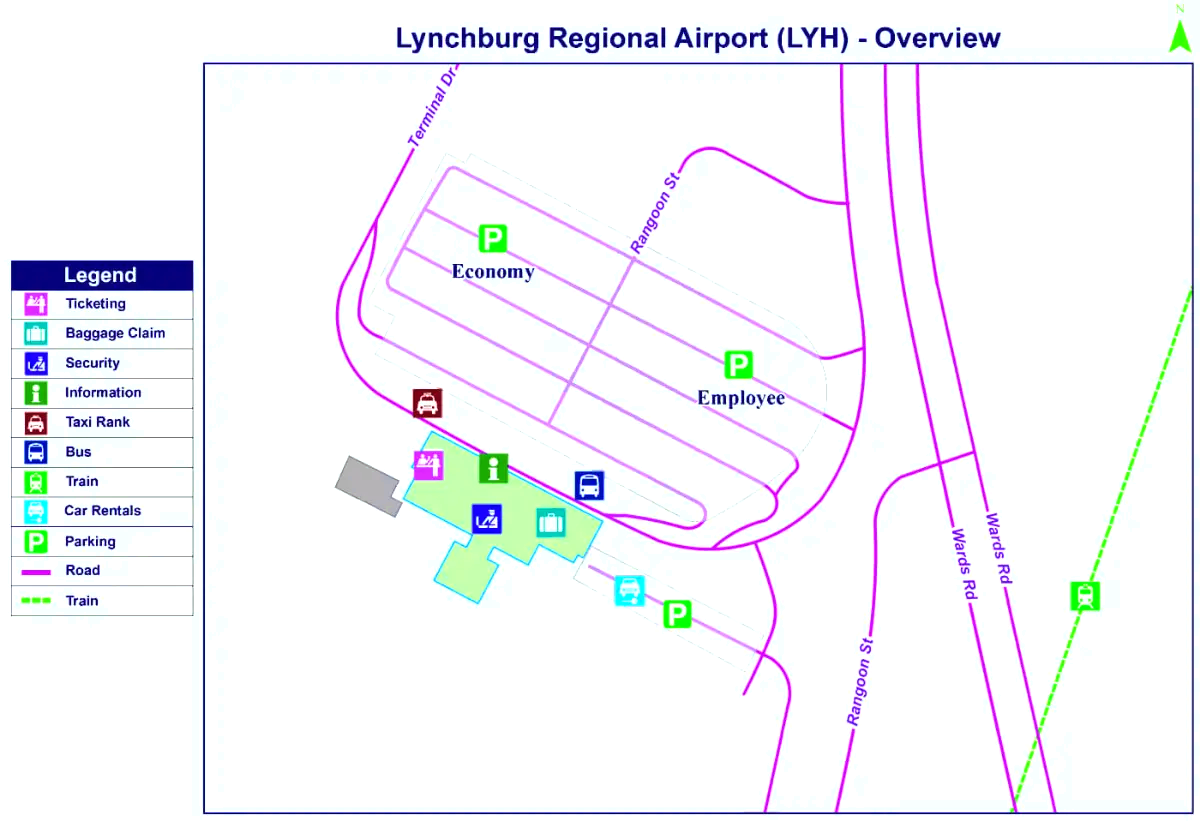 Lynchburg regionális repülőtér
