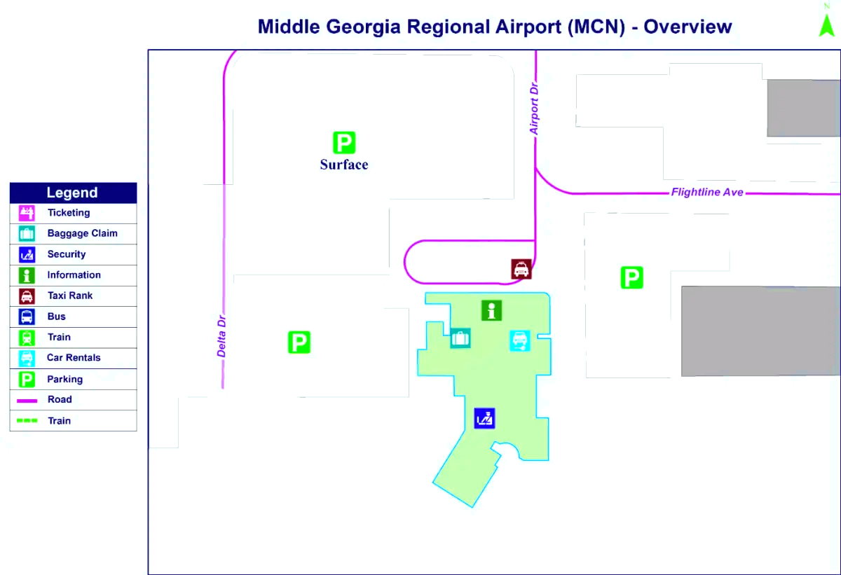 Közép-Georgia regionális repülőtér