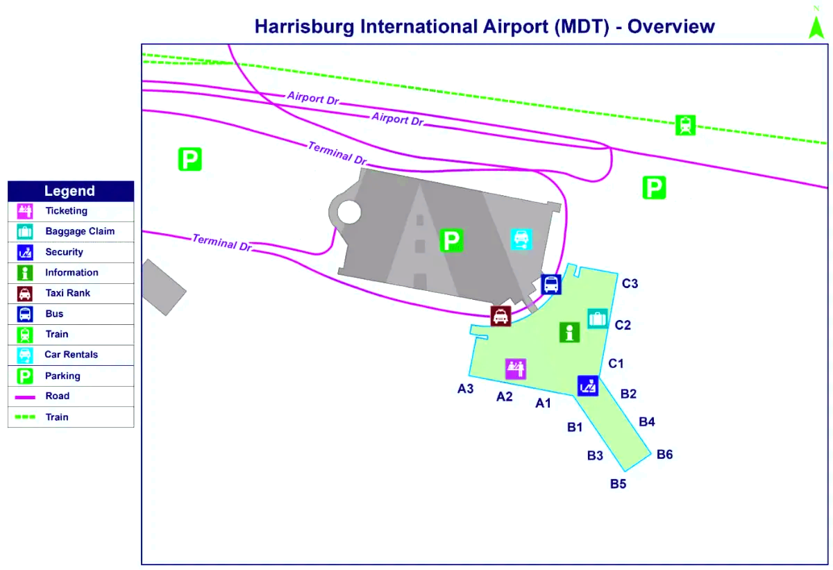 Harrisburg nemzetközi repülőtér