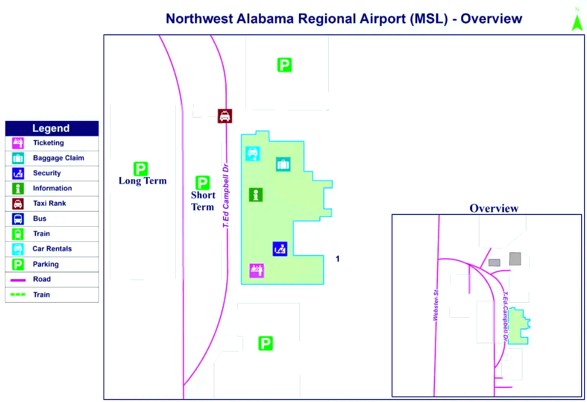 Északnyugat Alabama regionális repülőtér