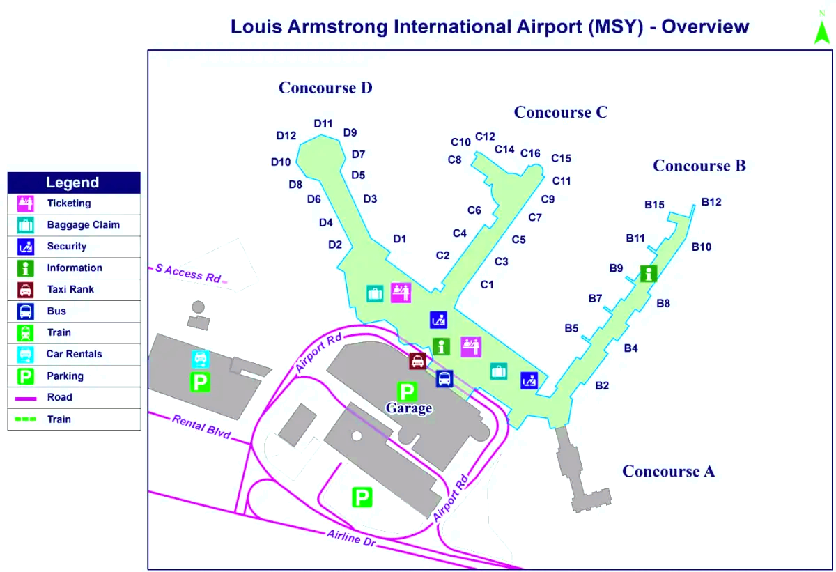 Louis Armstrong New Orleans-i nemzetközi repülőtér