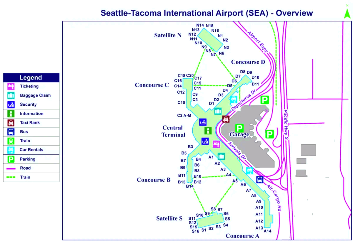 Seattle-Tacoma nemzetközi repülőtér