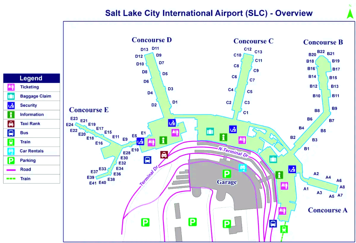 Salt Lake City nemzetközi repülőtér