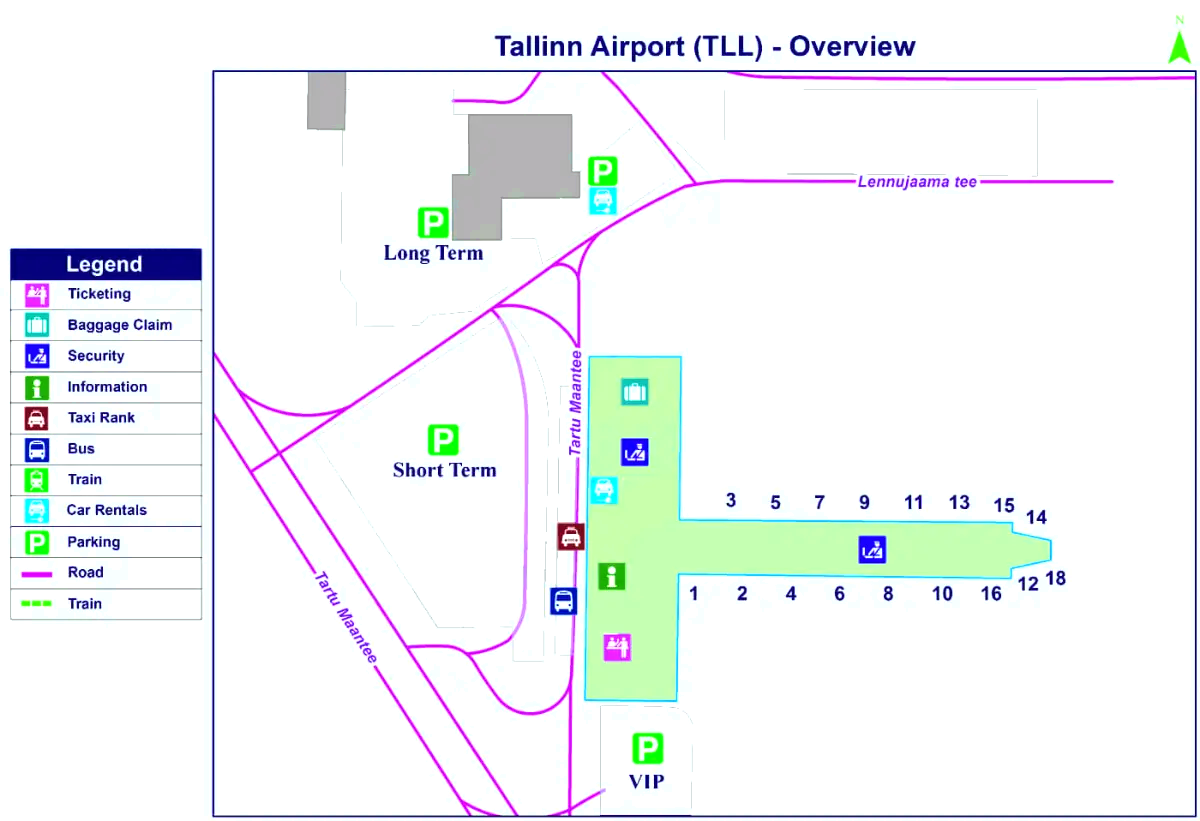 Lennart Meri Tallinn repülőtér