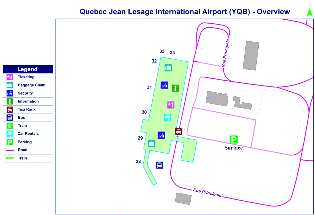 Québec City Jean Lesage nemzetközi repülőtér